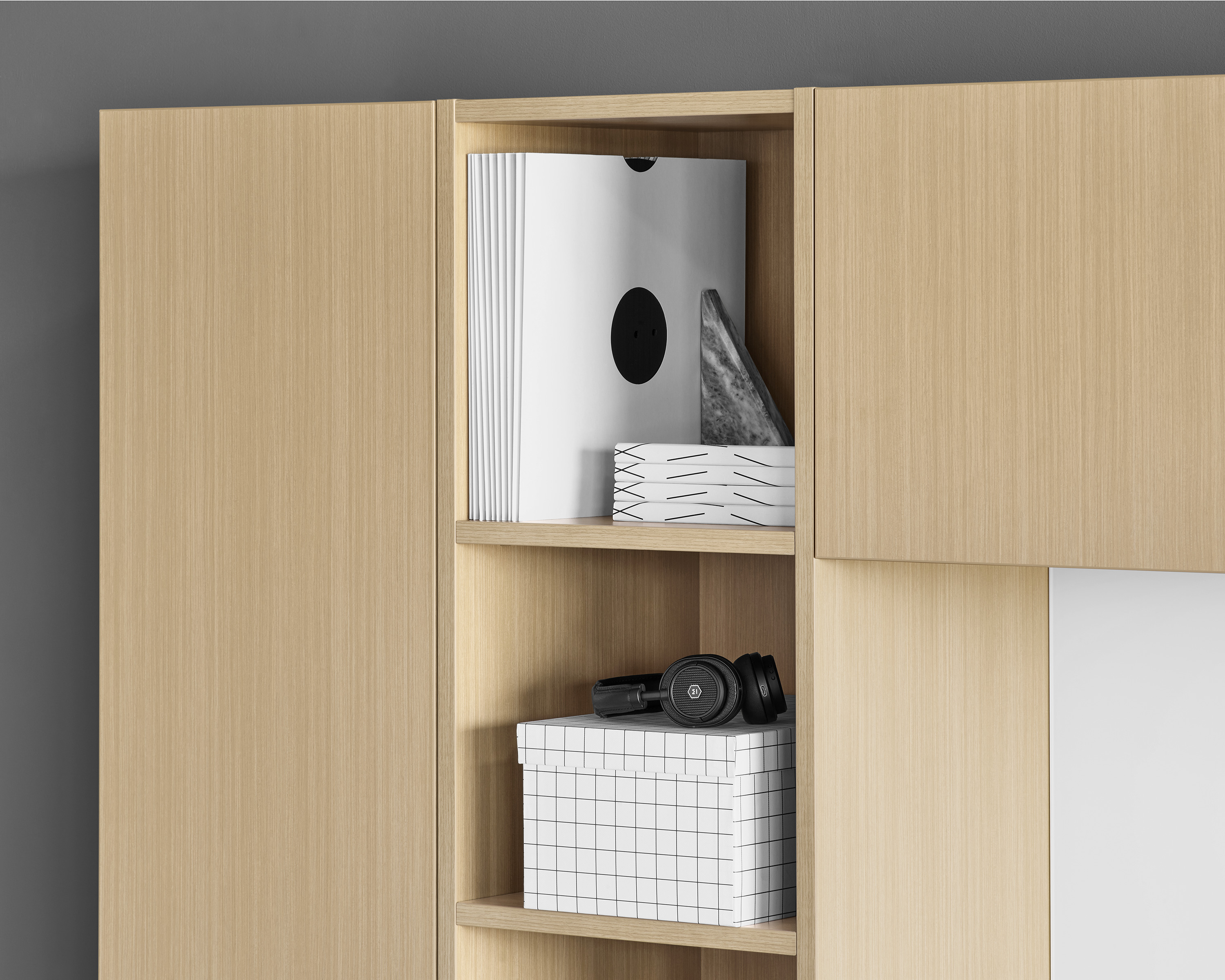 文件柜|实木文件柜|办公家具|华体（中国）家具|Canvas实木书柜/衣柜
